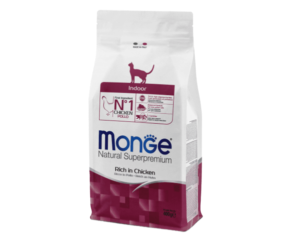 Monge Feline Adult Indoor - 400GR
