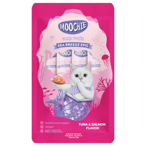 Moochie Tuna y Salmón | 5 Tubos
