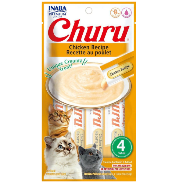 Churu Amarillo - Pollo | 4 Tubos