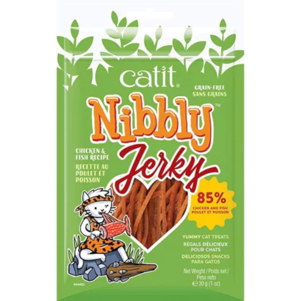 Nibbly Jerky Pollo y Pescado - 30 GR