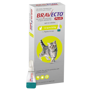 Bravecto | 1.2KG a 2.8KG