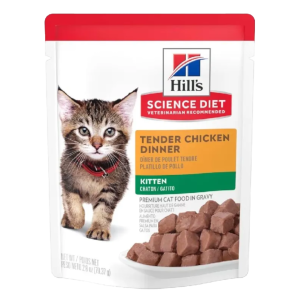 Hills Chicken Pouches for Kittens | 79GR