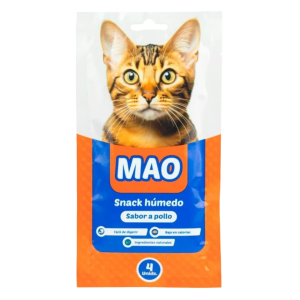 Mao Snack Húmedo | X4 Tubos