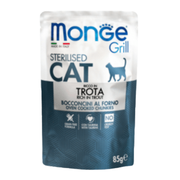 Monge Sterilised Trucha - 85GR