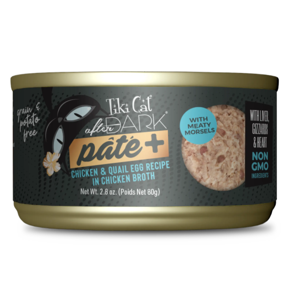 Tiki After Dark + Pate Chicken/Quail/Egg 2.8 OZ