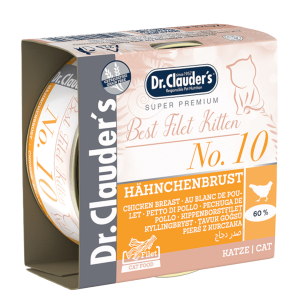 Dr. Clauder's Best Filet Kitten #10 | Chicken Breast - 70GR