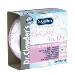 Dr. Clauder's Best Filet Kitten #04| Thunfisch Lachs - 70GR