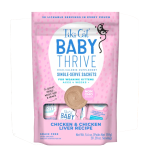 Tiki Cat Baby Thrive Chicken & Chicken Liver Sachet