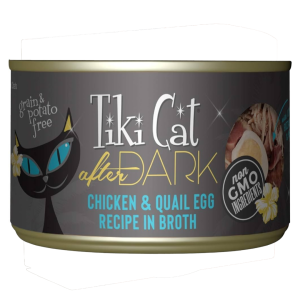 Tiki Cat After Dark Wet Cat Food Chicken & Quail – 80GR