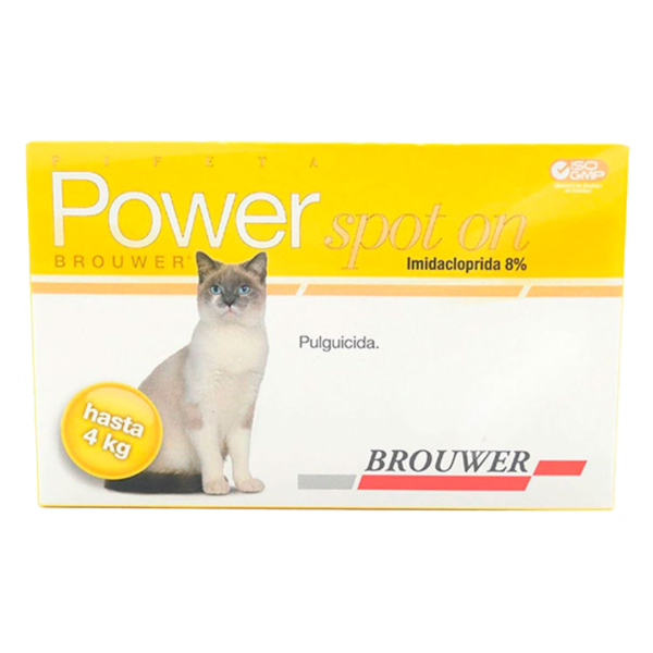 Power Spot On Antipulgas - Hasta 4KG