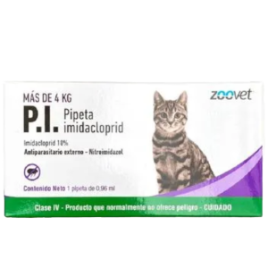 P.I Gatos Antipulgas | 4 Kg a 9 kg