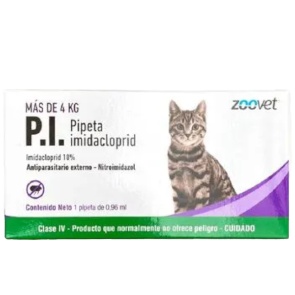 P.I Gatos Antipulgas | 4 Kg a 9 kg